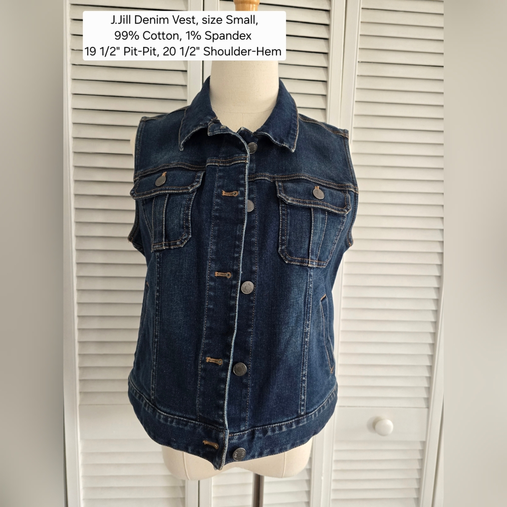 J. Jill Denim Vest
